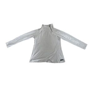 Calvin Klein Women's Grey Fleece Jacket